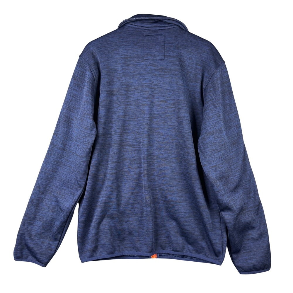 NFL Denver Broncos High Jump Jacket Navy Orange Full Zip Fleece Mens Large NEW - Picture 3 of 11